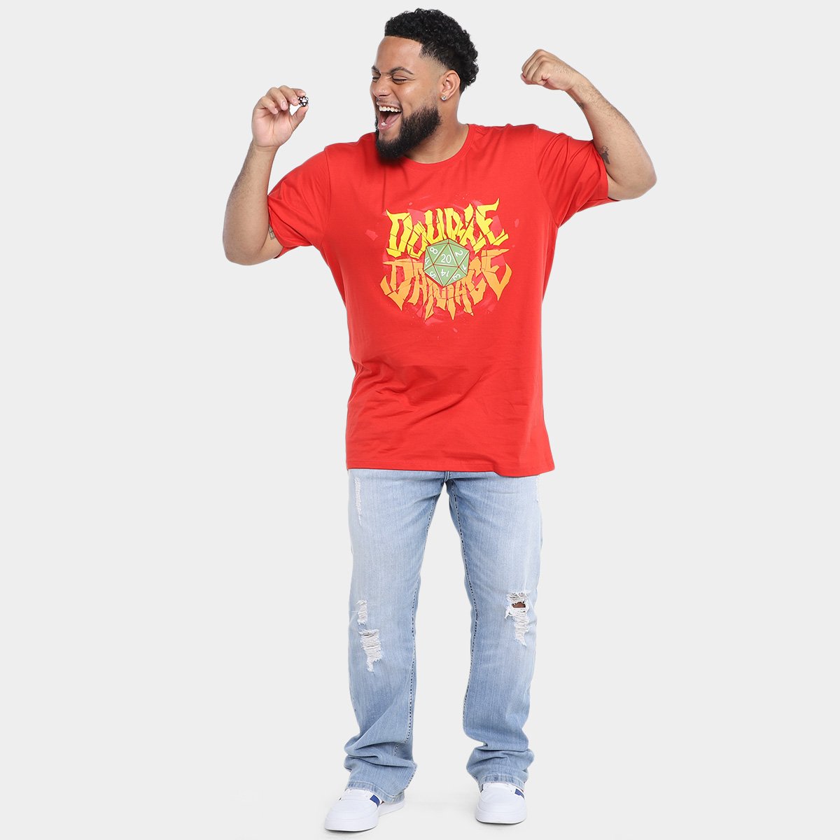 Camiseta NerdStore Double Damage - 5
