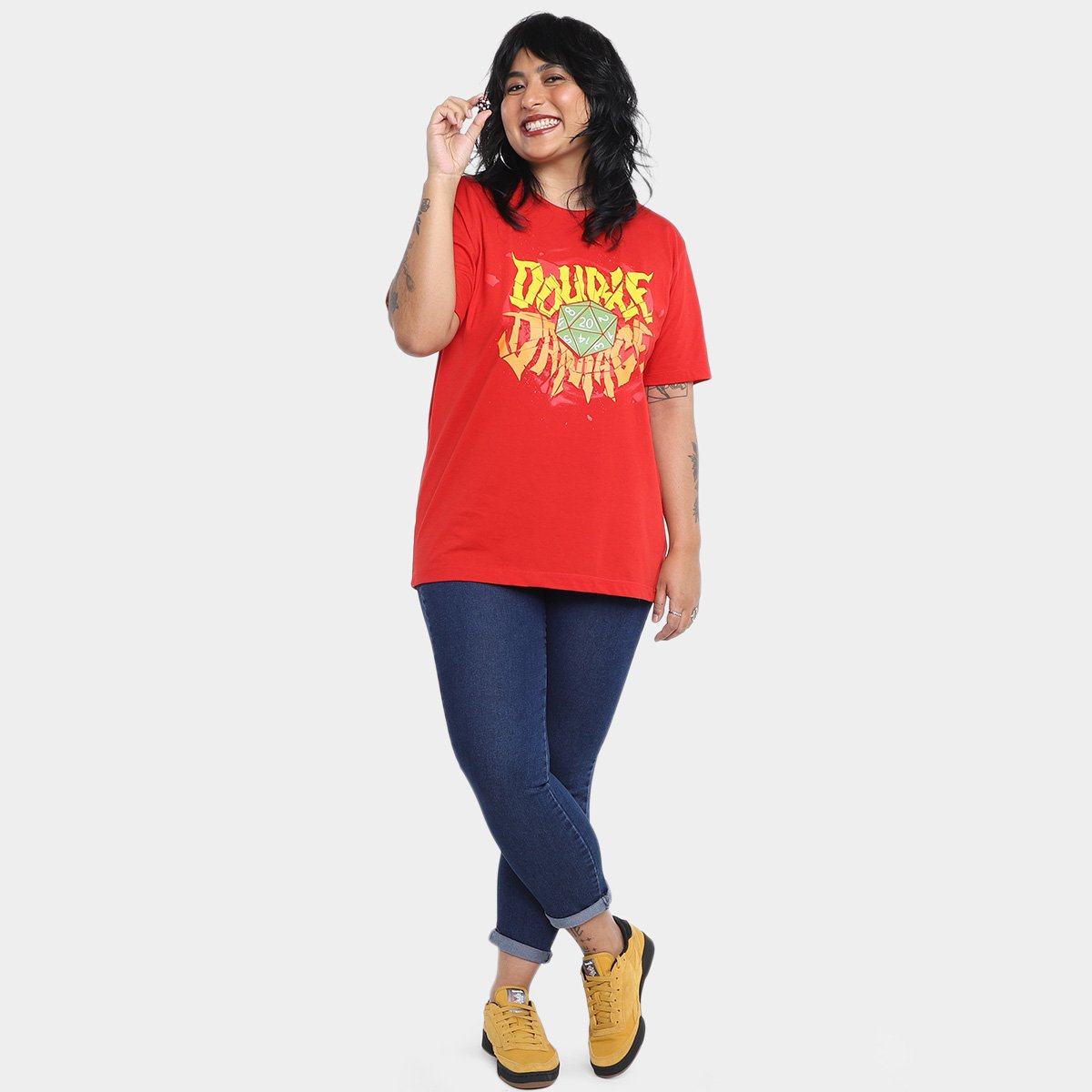 Camiseta NerdStore Double Damage - 6