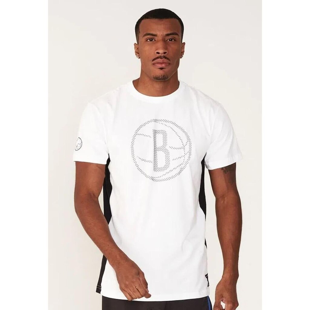 Camiseta Nets Especial Brooklyn Casual Off White