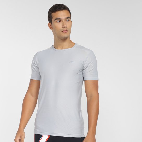 Camiseta New Balance Accelerate Masculina - Azul Menor preço em Camiseta New Balance Accelerate Masculina - Azul