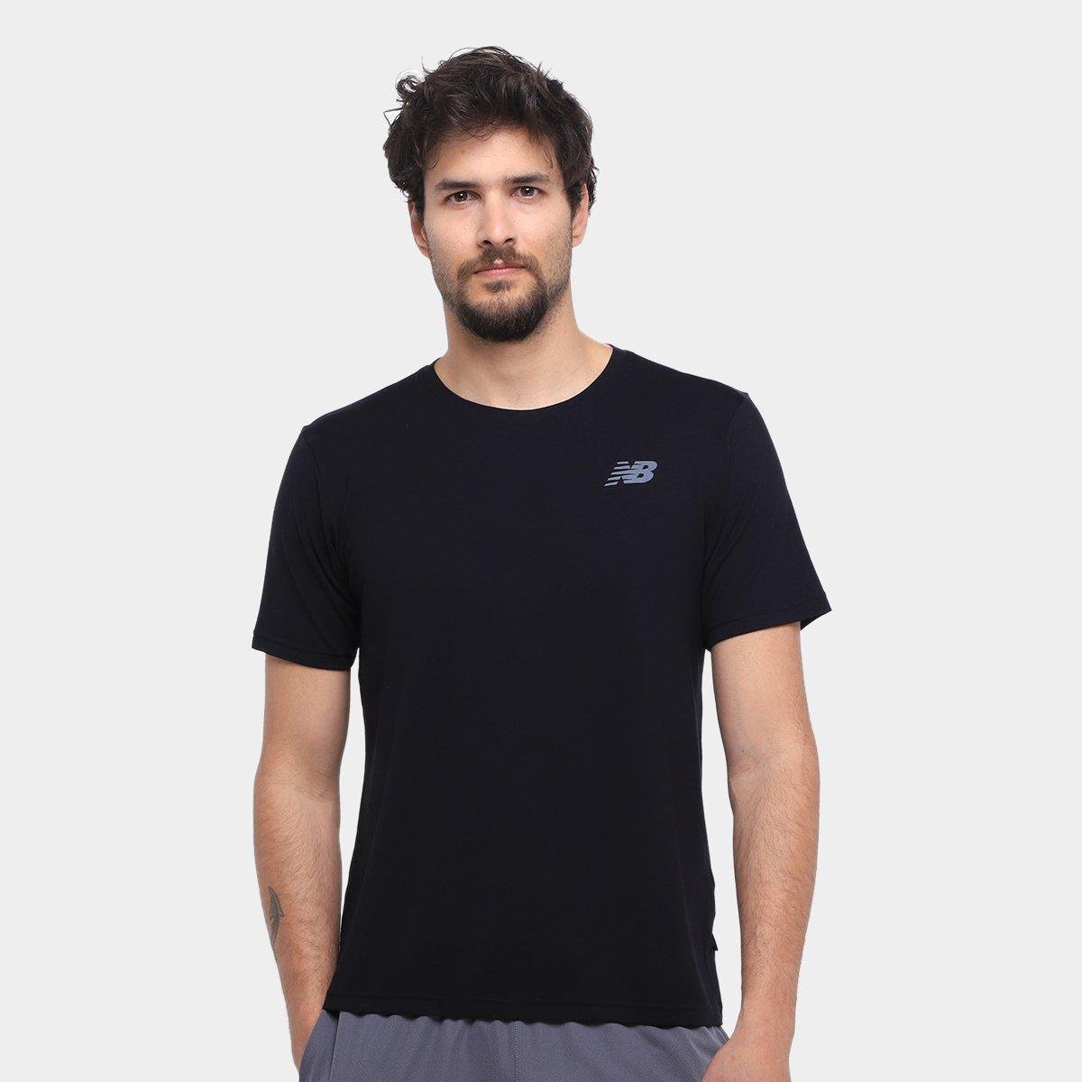 Camiseta New Balance Active Masculina Menor preço em Camiseta New Balance Active Masculina