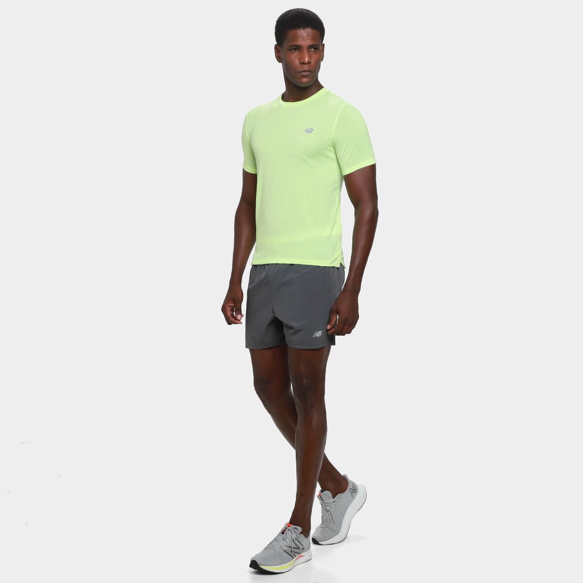 Camiseta New Balance Atlhetics Run Masculina - 5