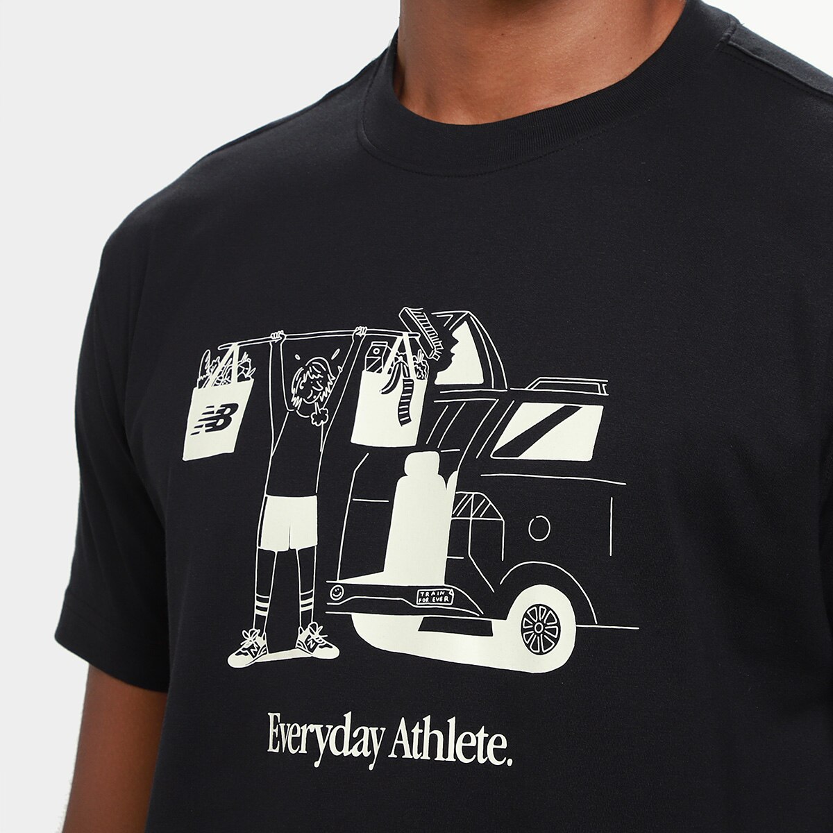 Camiseta New Balance Everyday Athlete Grocery Lifter Masculina - 2