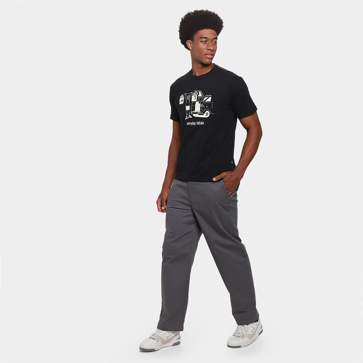 Camiseta New Balance Everyday Athlete Grocery Lifter Masculina - 3