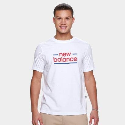 Camiseta New Balance Linear Lines Masculina - Masculino
