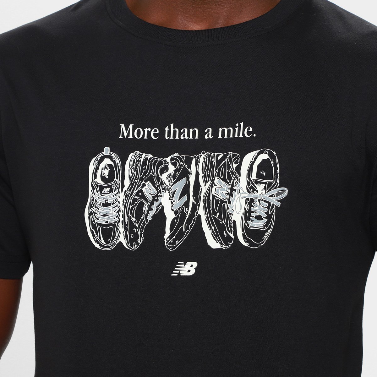 Camiseta New Balance Mile Masculina - 2