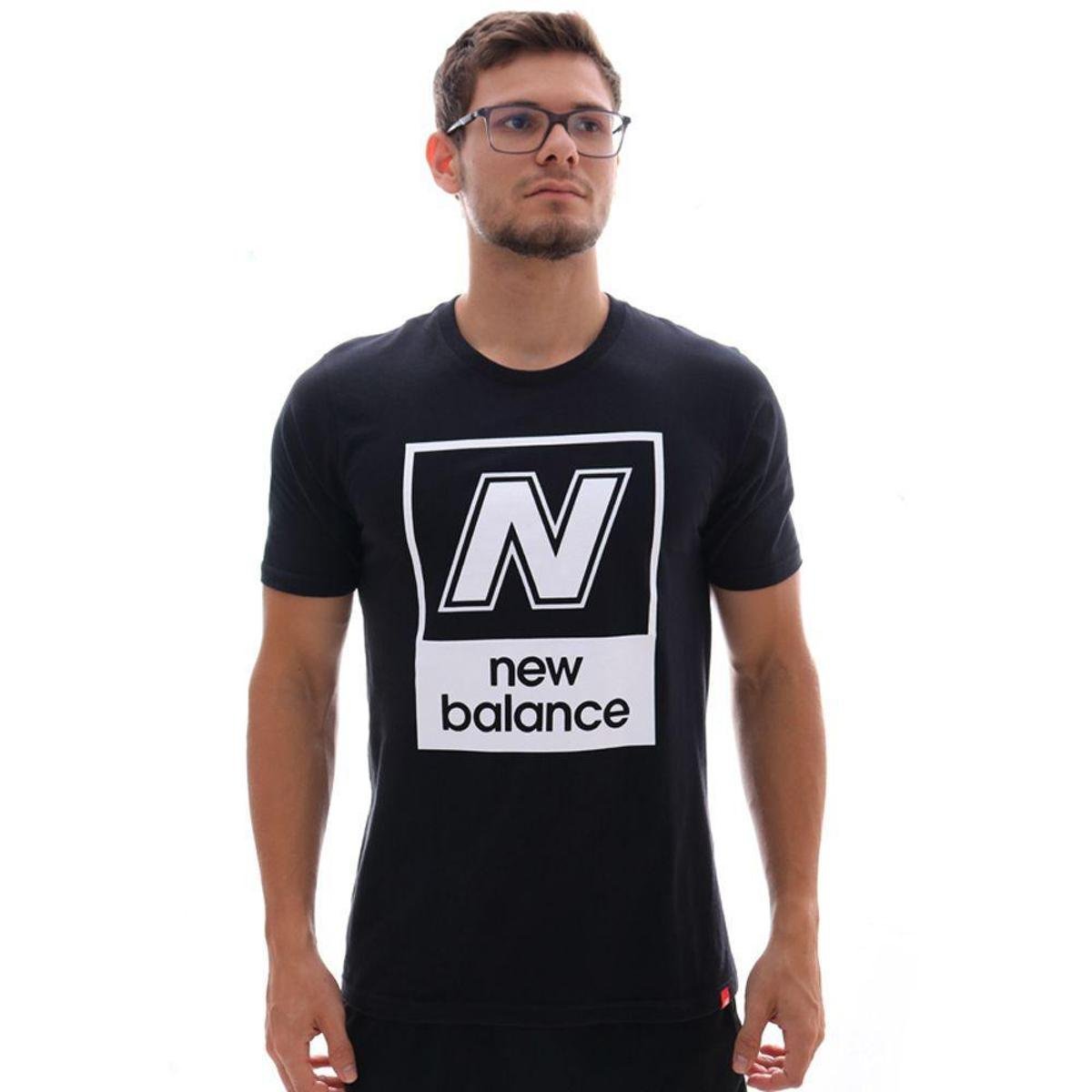 Camiseta new balance masculina Clearance