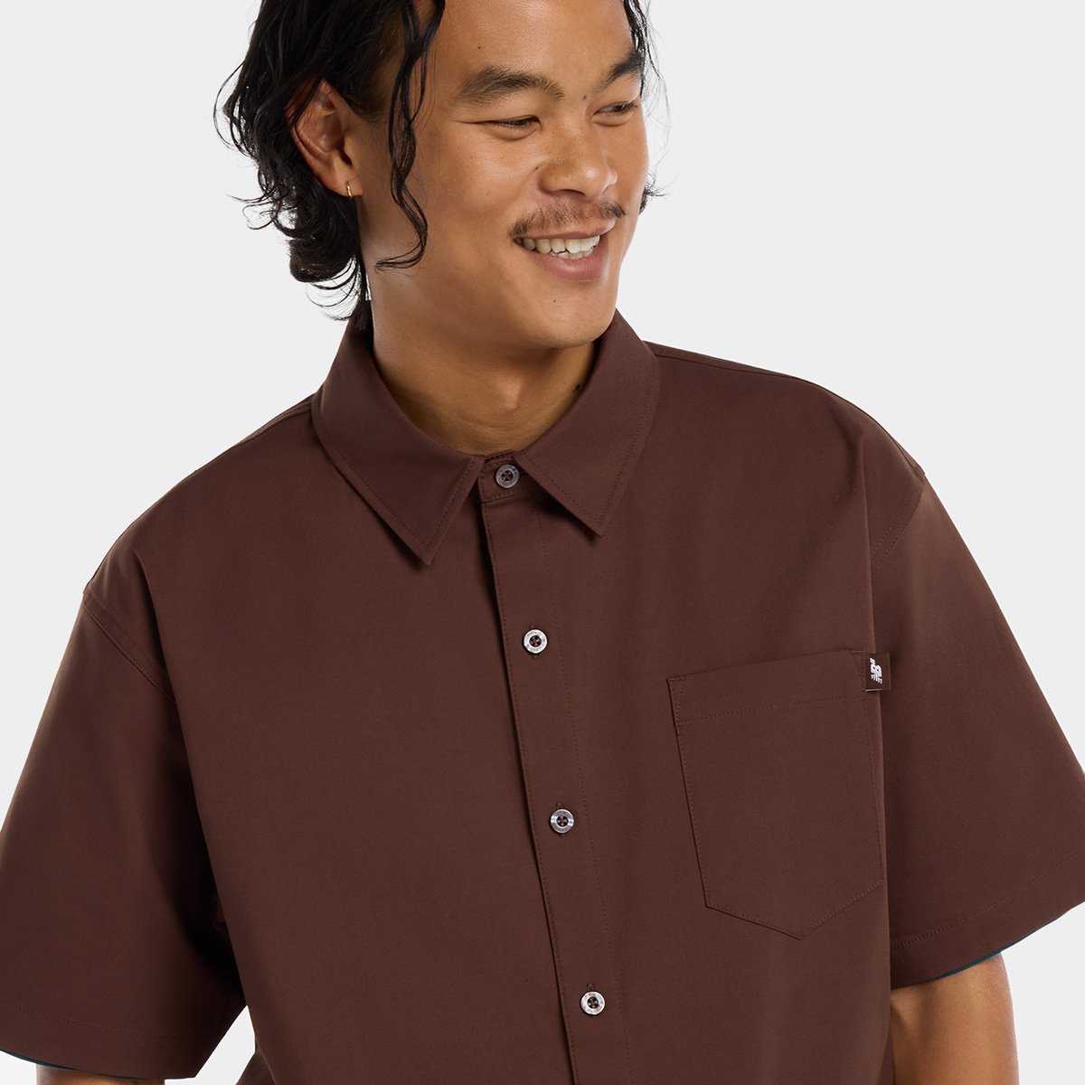 Camiseta New Balance Numeric Button Up Masculina - 2