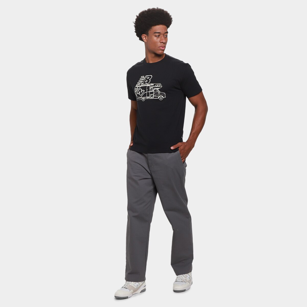 Camiseta New Balance On The Road Masculina - 3