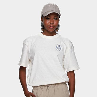 Camiseta New Balance Outfit Layout Feminina - Feminino