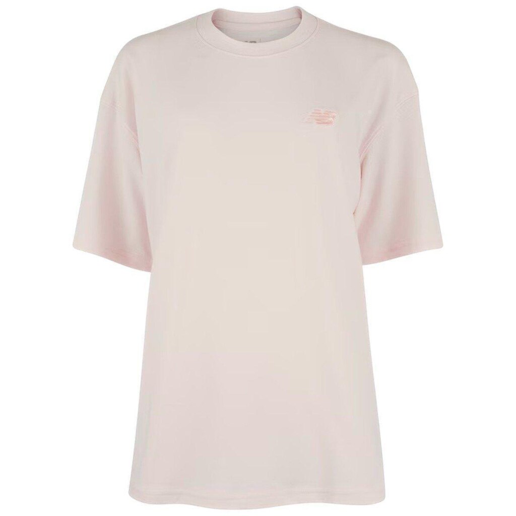 Camiseta New Balance oversized Small Logo Feminina