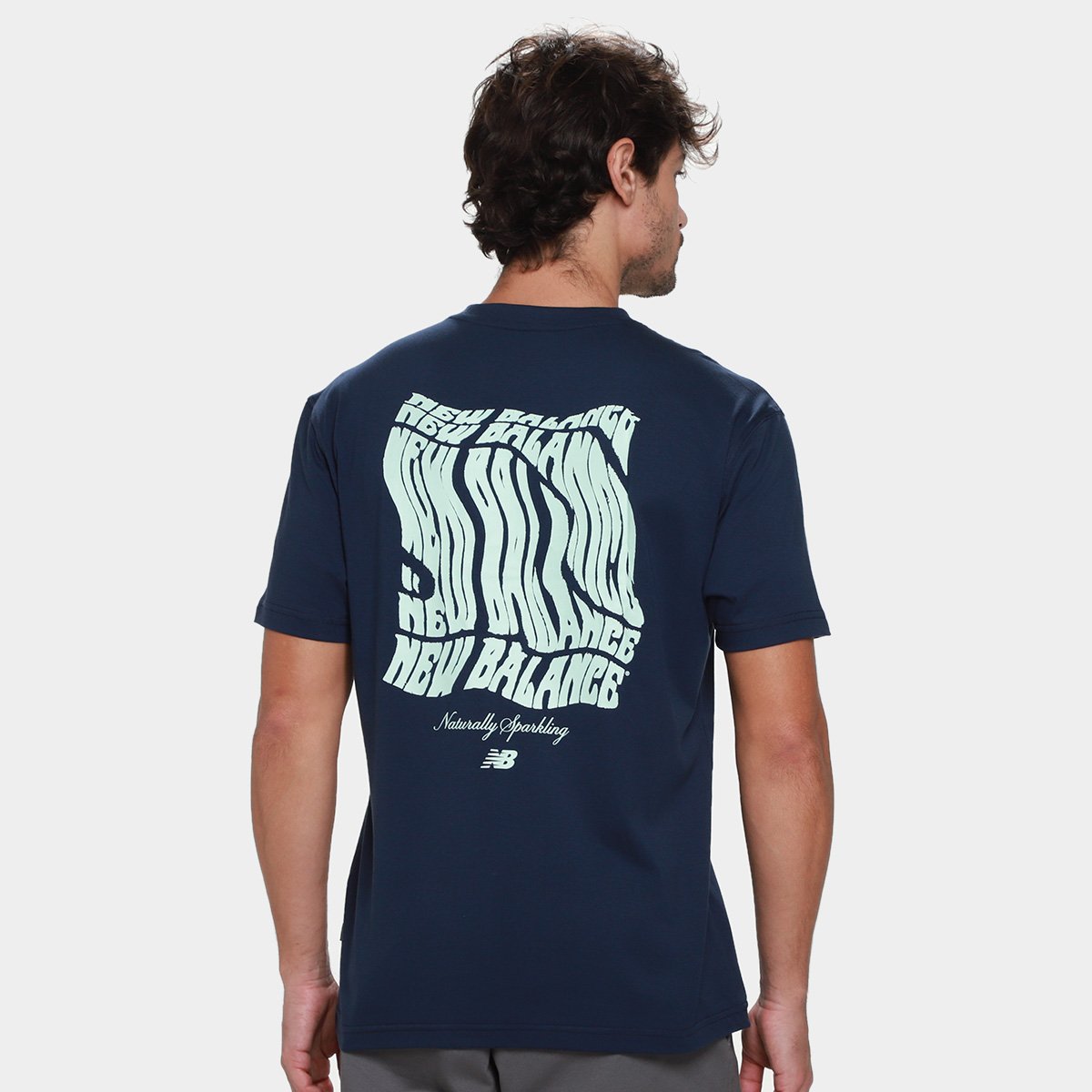 Camiseta New Balance Wavey Masculina - 1