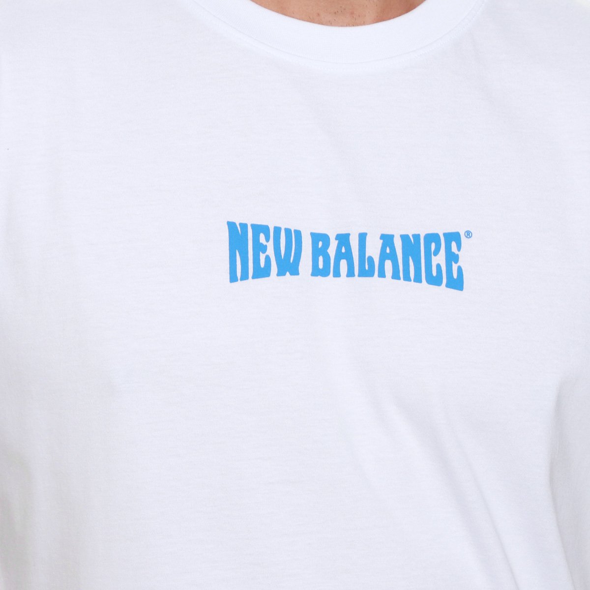 Camiseta New Balance Wavey Masculina - 3