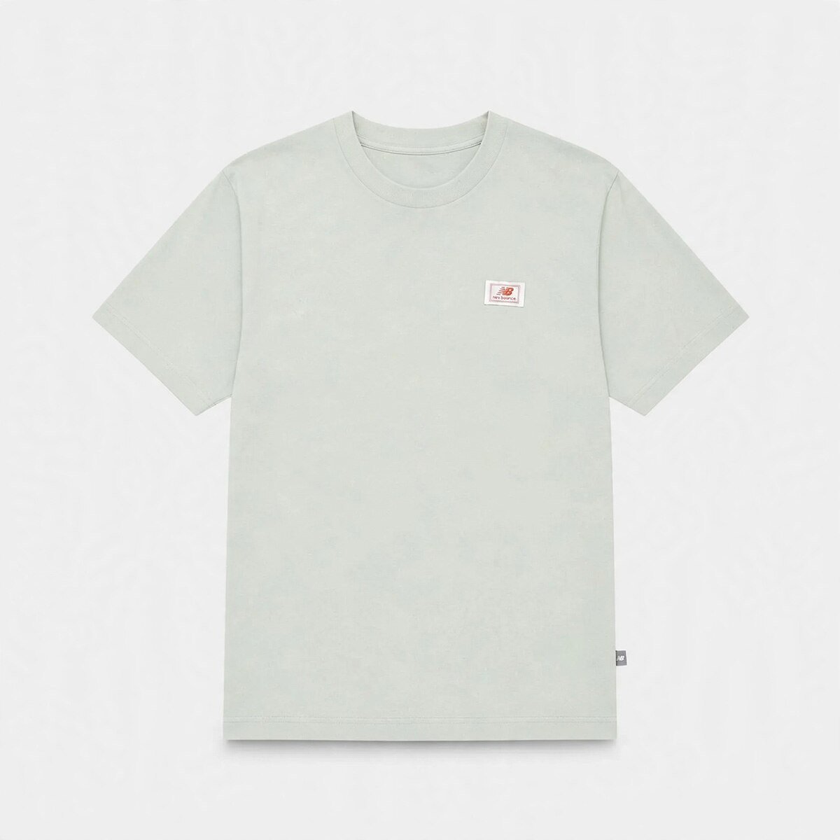 Camiseta New Balance Woven Label Masculina - Oliva | Netshoes