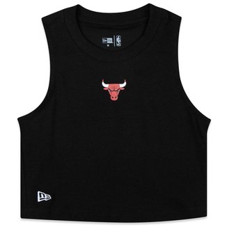 Camiseta New Era Cropped Chicago Red Bulls Feminino