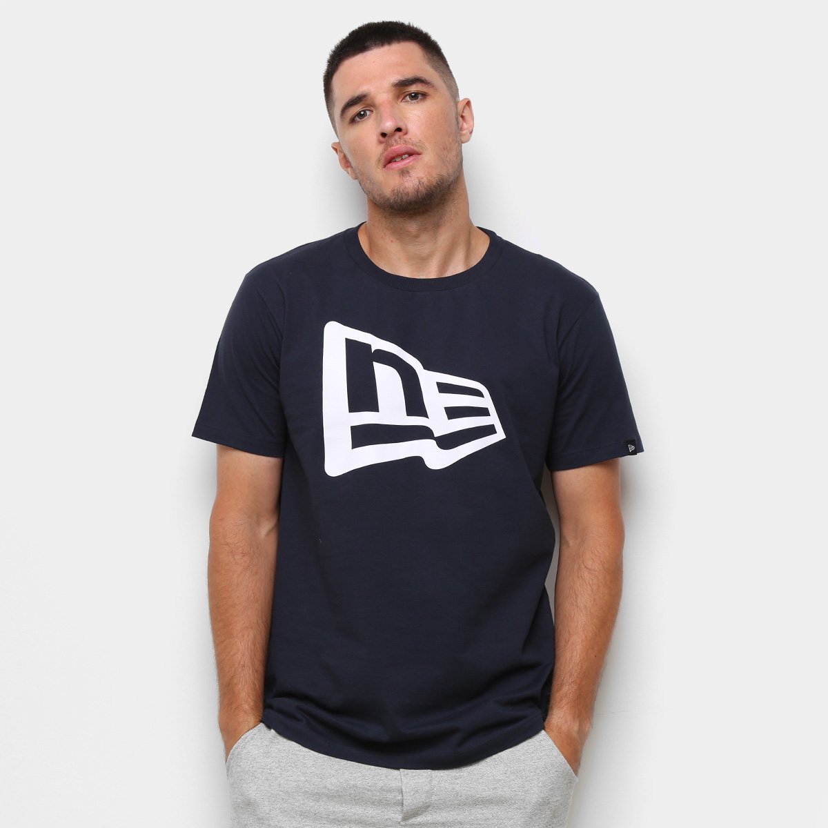 Camiseta New Era Essentials Flag Masculina
