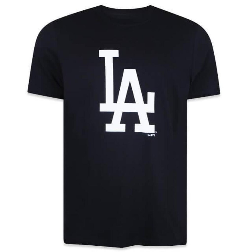 Camiseta New Era Los Angeles Dodgers MLB Big Logo Branco