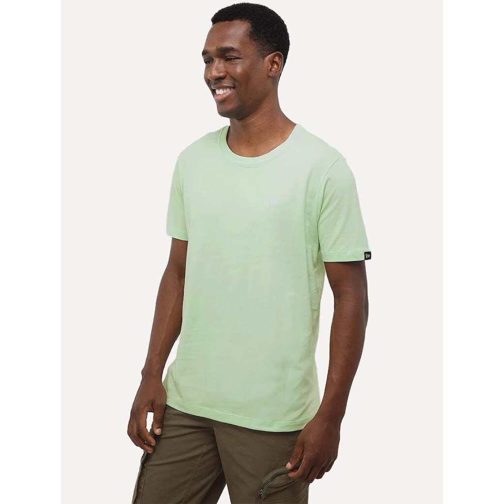 Camiseta New Era Masculina Essentials Tri Verde Claro