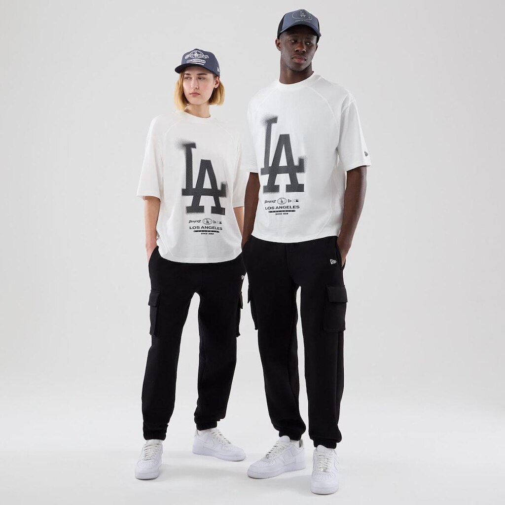 CAMISETA NEW ERA MLB BOXY GRPHC TEE LOSDOD WHI