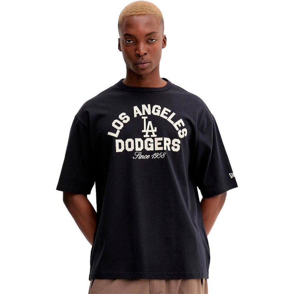 Camiseta New Era Oversized Los Angeles Dodgers Masculina