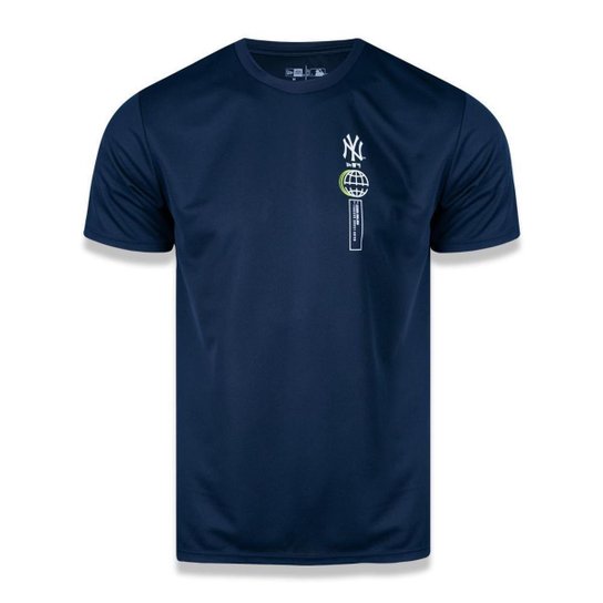 Camiseta New Era Performance New York Yankees Urban Tech - Marinho Menor preço em Camiseta New Era Performance New York Yankees Urban Tech - Marinho