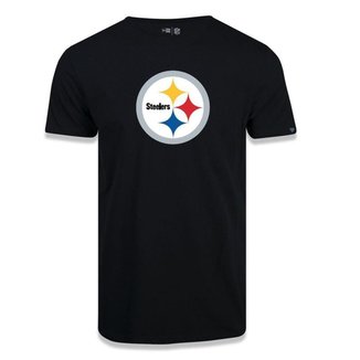 Camiseta New Era Pittsburgh Steelers Logo Time NFL