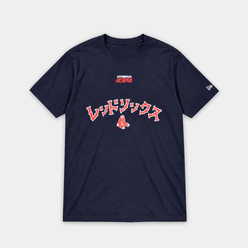 CAMISETA NEW ERA REGULAR BOSTON RED SOX MLB HYPERFLY MARINHO