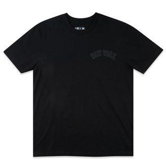 Camiseta New Era Regular MLB New York Yankees Back to Black