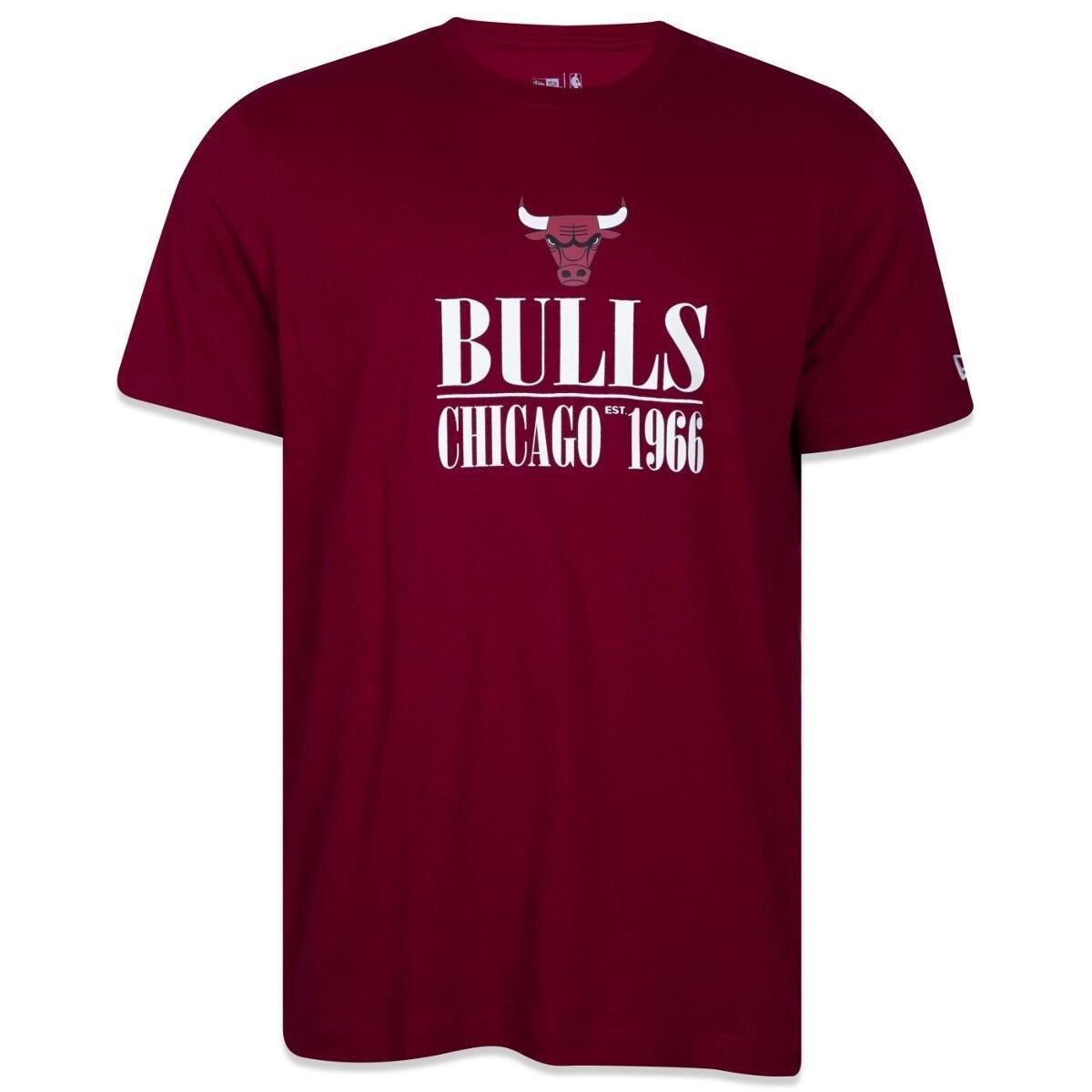 CAMISETA NEW ERA REGULAR NBA CHICAGO BULLS MODERN CLASSIC MANGA CURTA Menor preço em CAMISETA NEW ERA REGULAR NBA CHICAGO BULLS MODERN CLASSIC MANGA CURTA
