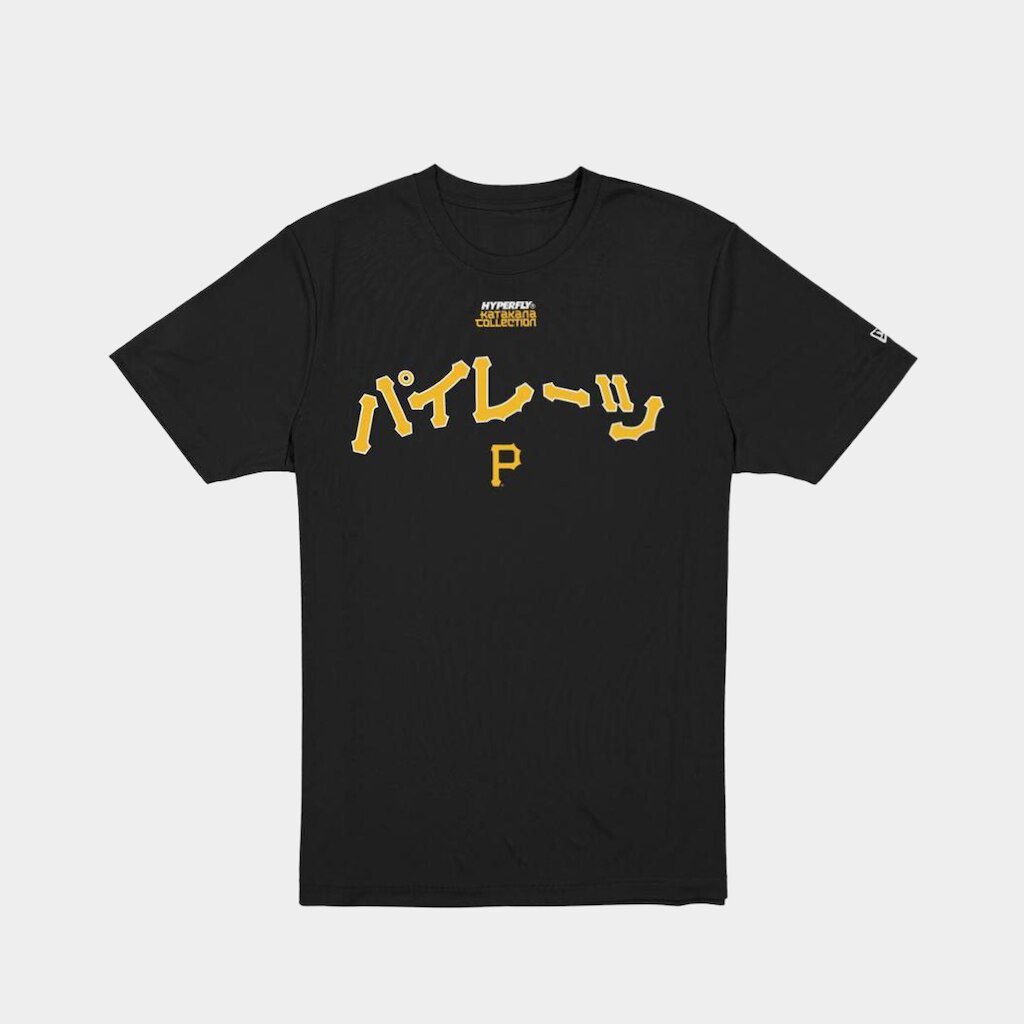 CAMISETA NEW ERA REGULAR PITTSBURGH PIRATES MLB HYPERFLY PRETO
