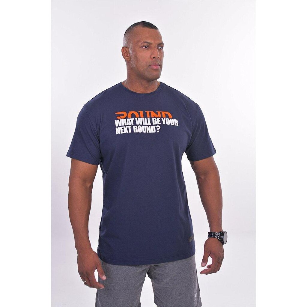 CAMISETA NEXT ROUND AZUL MARINHO