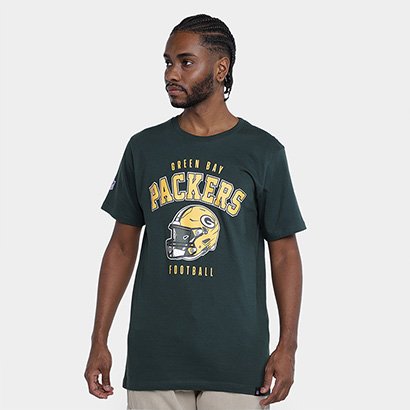 Camiseta NFL Green Bay Packers(Grepac) Player Bark Masculina - Masculino