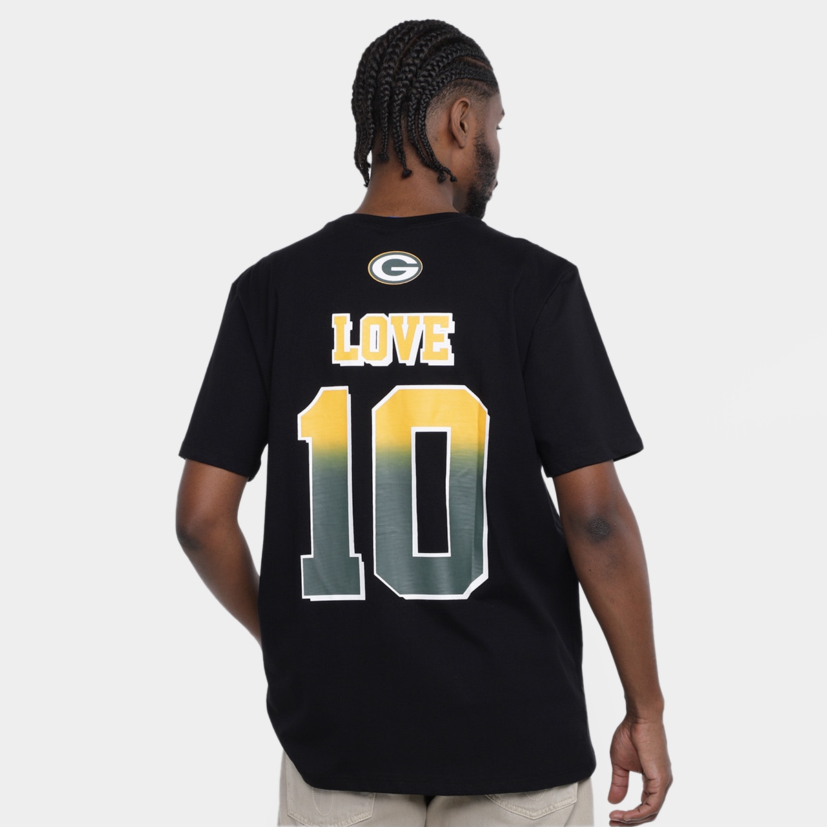 Camiseta NFL Green Bay Packers(Grepac) Player Love Masculina - 1