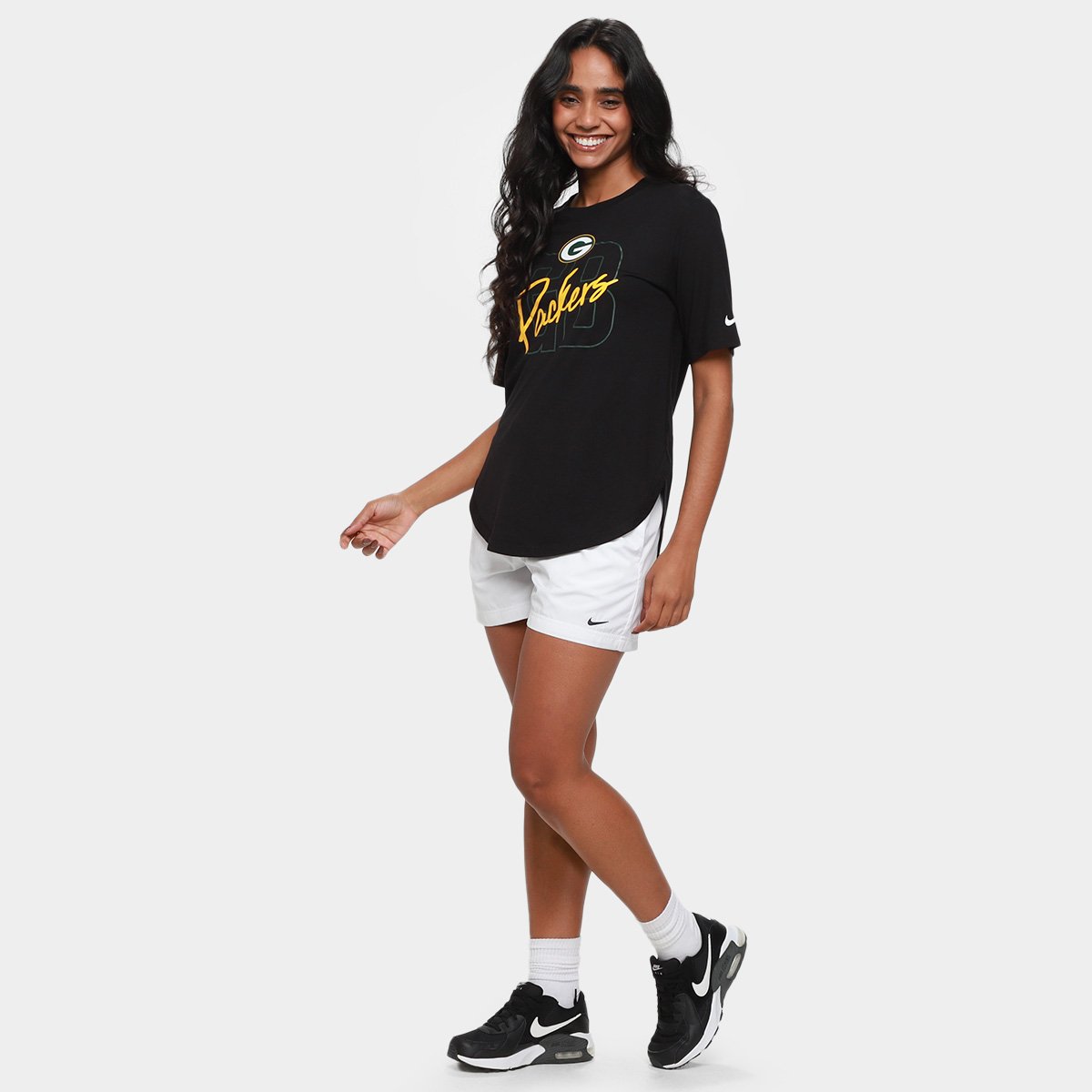Camiseta NFL Green Bay Packers Nike Feminina - 3