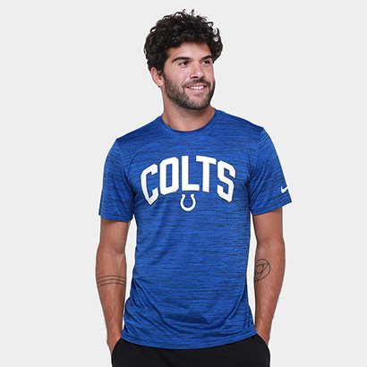 Camiseta NFL Indianapolis Colts Nike Drop 2 Dri-Fit Team Velocity Masculina - Masculino