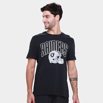 Camiseta NFL Las Vegas Raiders Nike Team Athletic Masculina - Masculino