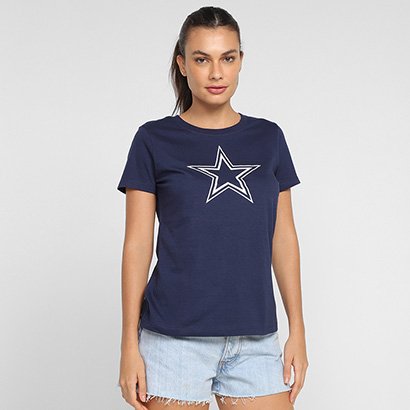 Camiseta NFL Nike Dallas Cowboys Logo Feminina - Feminino