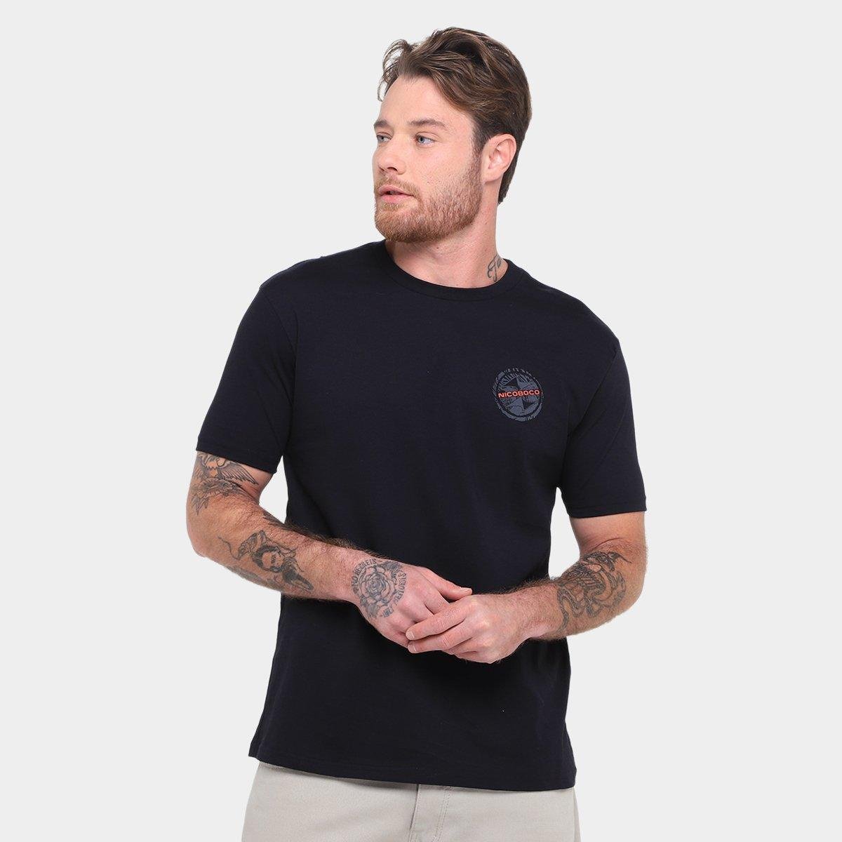 Camiseta Nicoboco Básica Tintipan Masculina Menor preço em Camiseta Nicoboco Básica Tintipan Masculina
