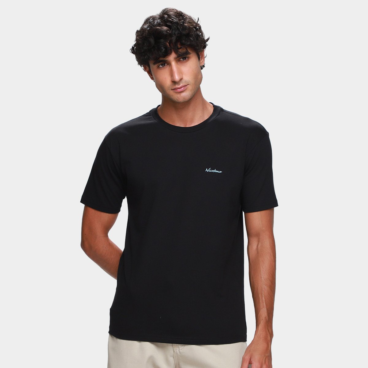 Camiseta Nicoboco Casual Masculina Menor preço em Camiseta Nicoboco Casual Masculina