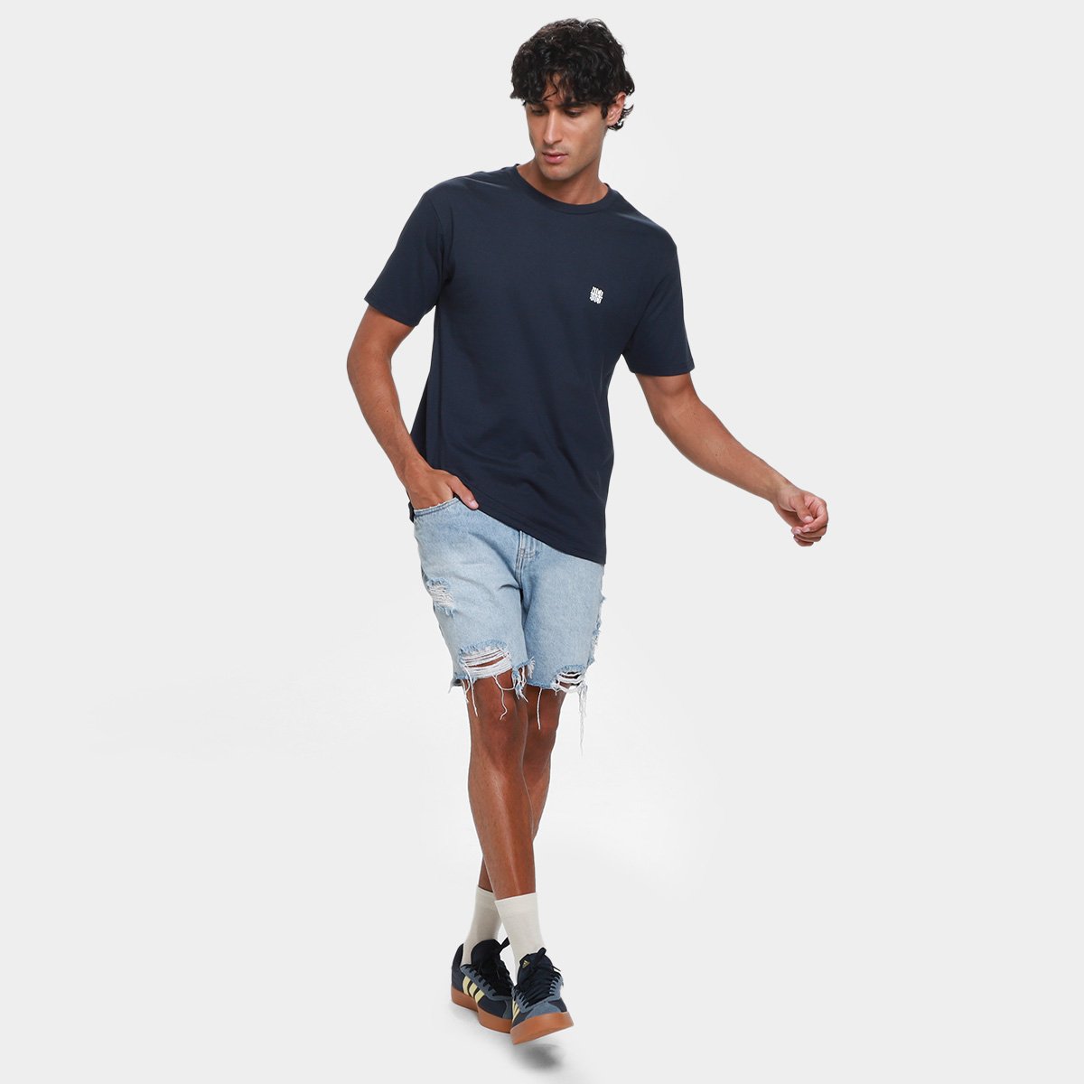 Camiseta Nicoboco Crayon Masculina - 3