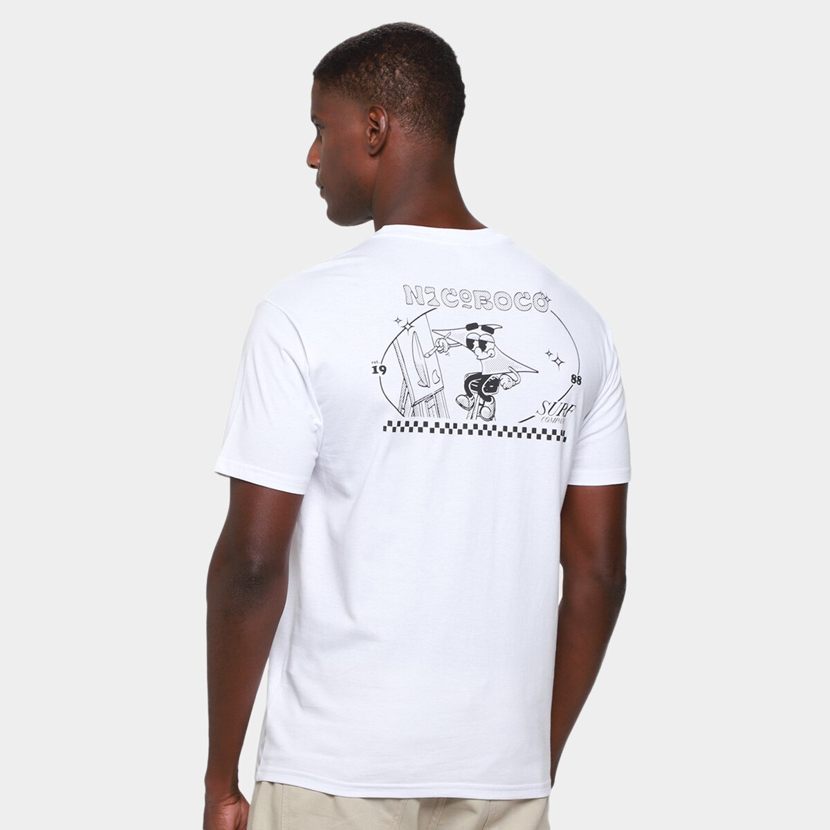 Camiseta Nicoboco Fins Masculina - 1