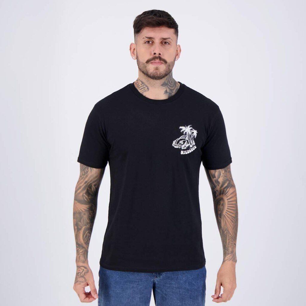 Camiseta Nicoboco Loris Preta