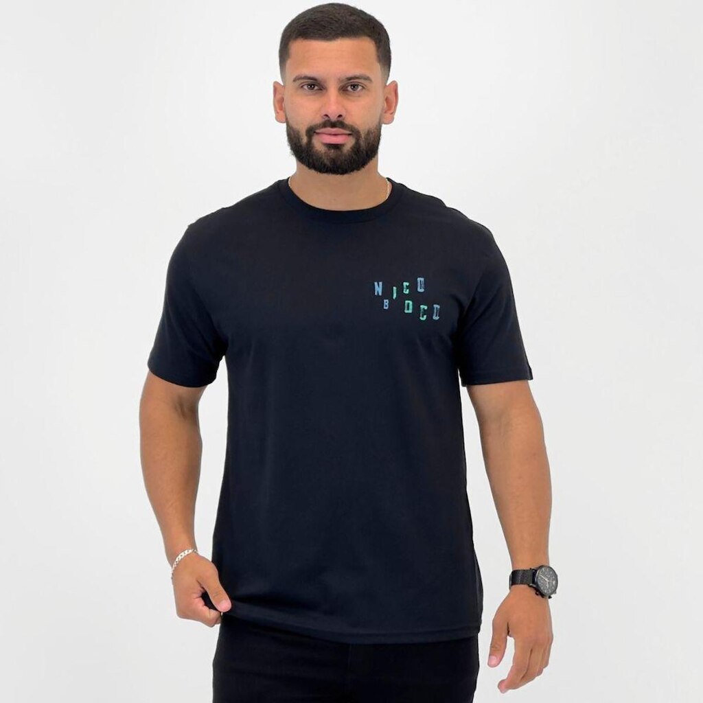 Camiseta Nicoboco Manga Curta Masculina