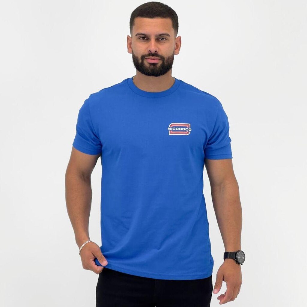 Camiseta Nicoboco Manga Curta Masculina