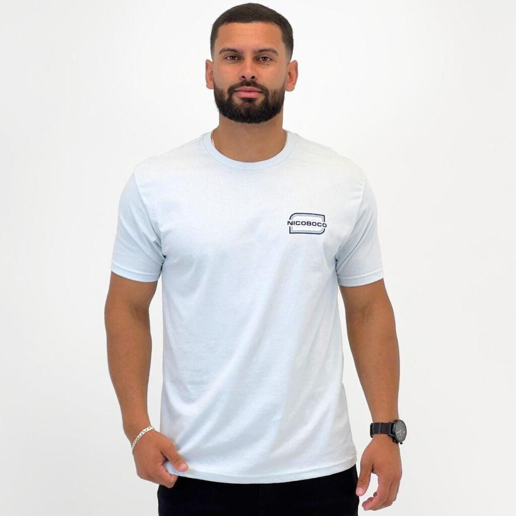 Camiseta Nicoboco Manga Curta Masculina