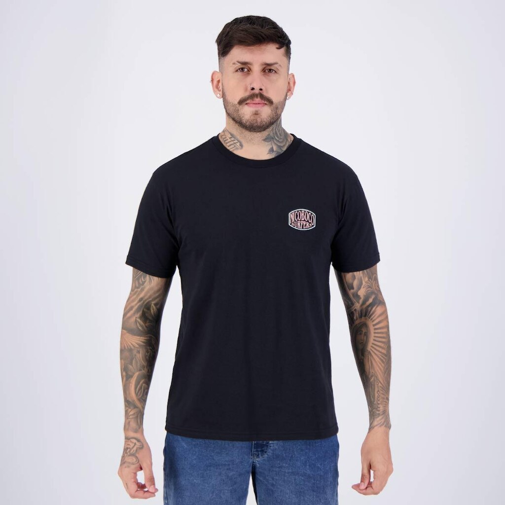 Camiseta Nicoboco Mike Preta