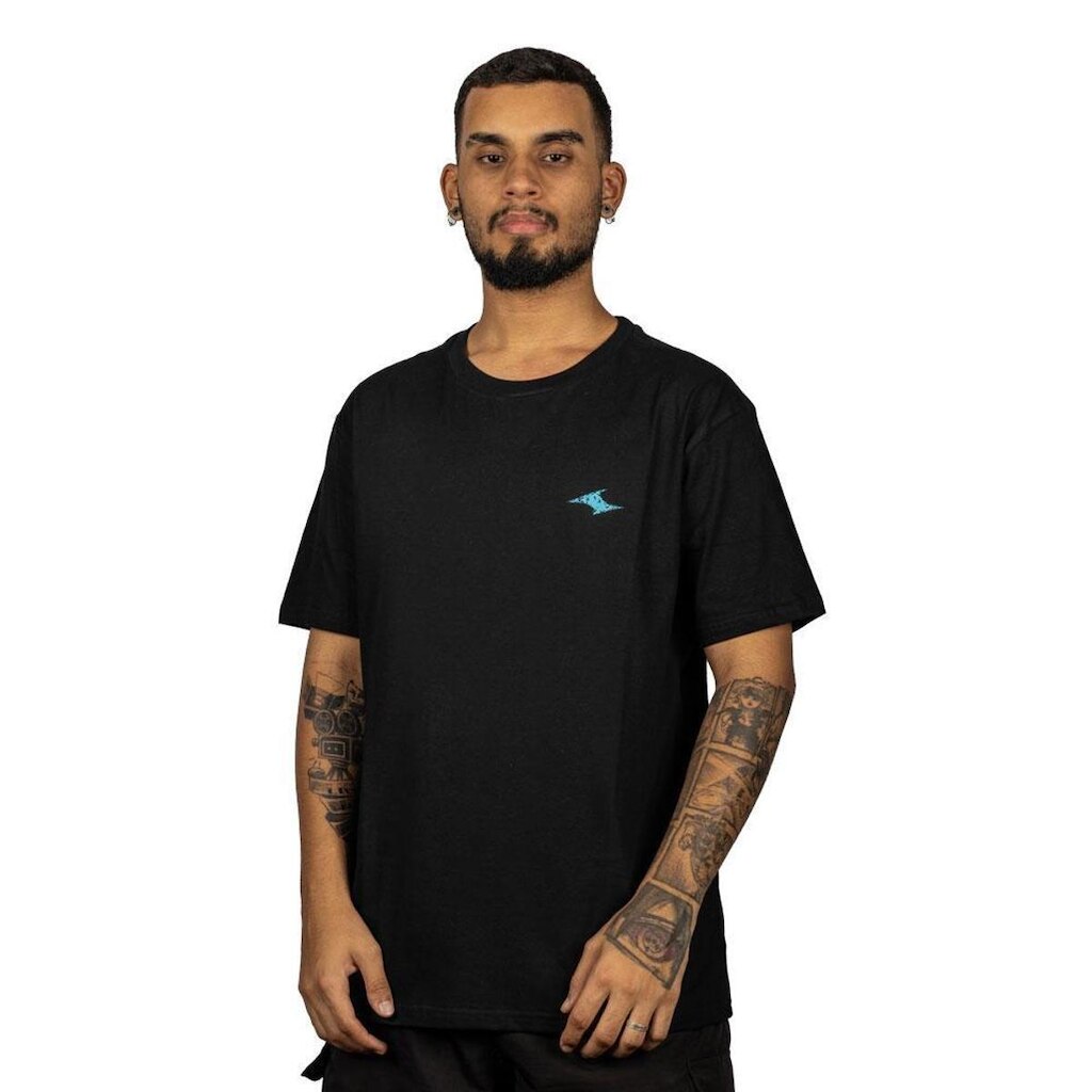 Camiseta Nicoboco Proteu Preto (Preto)