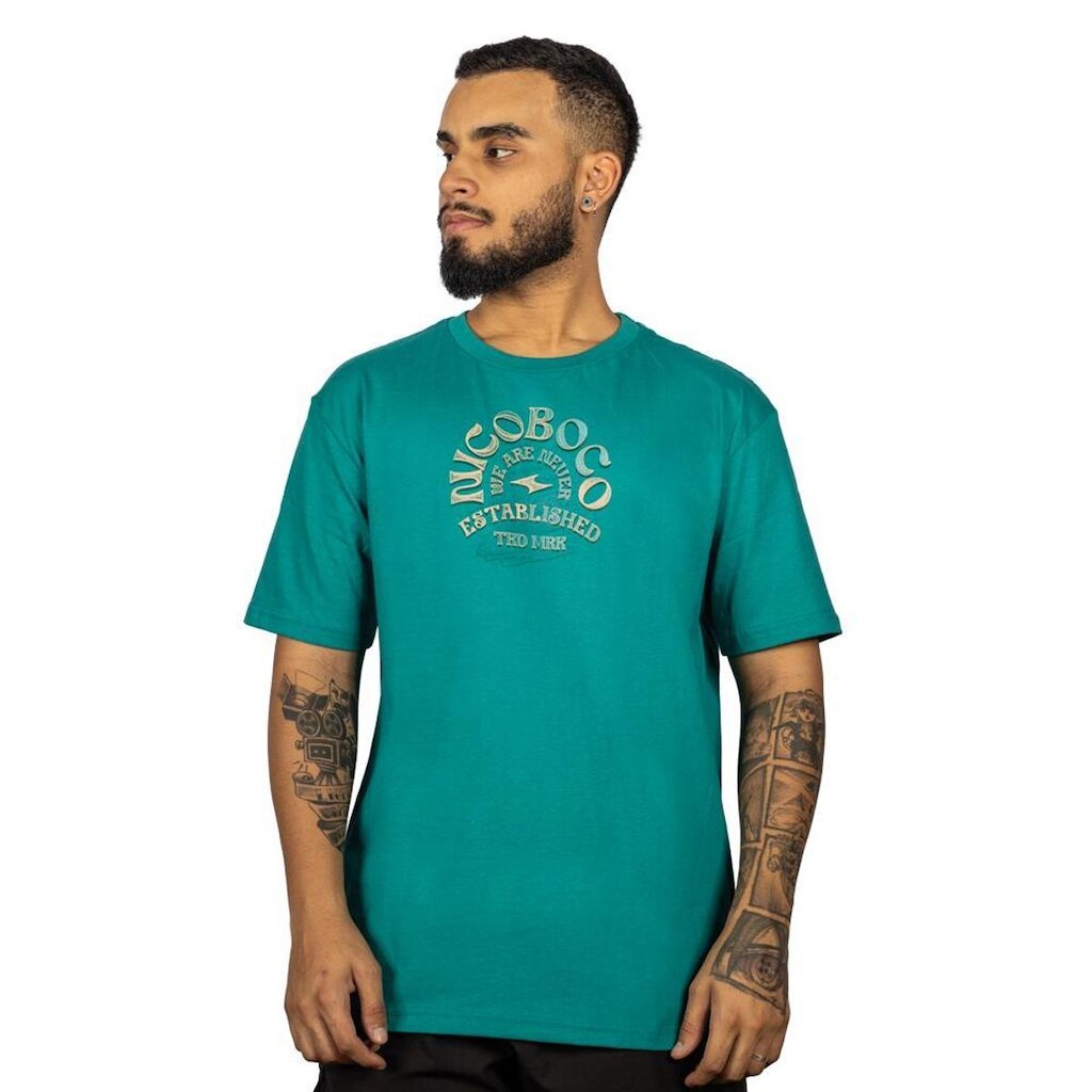 Camiseta Nicoboco Raising Verde (Verde)