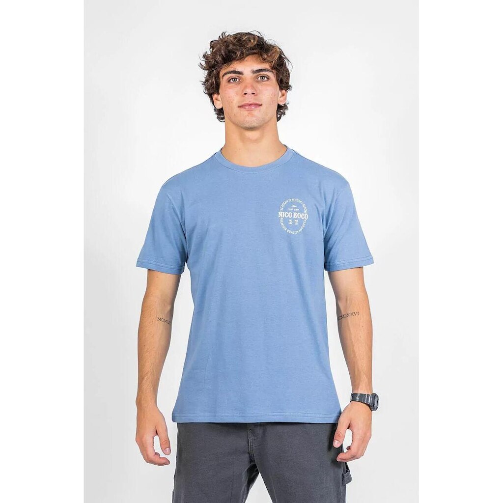 Camiseta Nicoboco Smooth Azul
