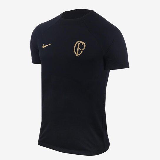 Camiseta Nike Corinthians Academy Pro Masculina - Preto+Branco é ruim? Camiseta Nike Corinthians Academy Pro Masculina - Preto+Branco é boa?